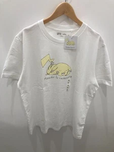 UNIQLO UT Pokémon Pokemon Graphic T-shirts Pikachu White Size M-4XL New w/tags - Picture 1 of 4