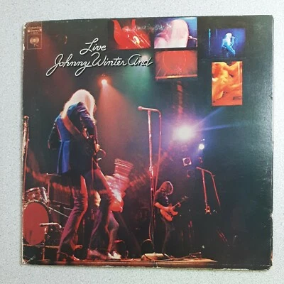 Johnny Winter And LIVE LP Vinyl 1971 Columbia Records  Very Good  Rick Derringer - Image 1 of 3