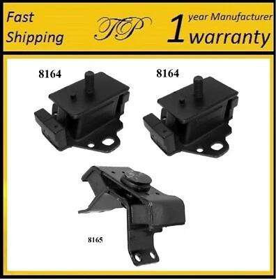 КРЕПЛЕНИЕ ДВИГАТЕЛЯ И ТРАНСМИССИИ ДЛЯ 1990-1995 TOYOTA 4RUNNER 3,0 Л - РУЧНАЯ ТРАНСМИССИЯ 3 ШТ. - Изображение 1 из 4