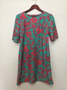Aryeh Floral Print Nylon Spandex Active Dress Women's Sz L - Picture 1 of 4