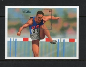 R7003 Antigua 1996 Juegos Olímpicos Salto Alto Decatlón HOJA MNH - Imagen 1 de 1