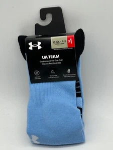 NEW ONE PAIR UNDER ARMOUR UA TEAM YOUTH OVER THE CALF SOCKS SIZE 13.5K-4.5 - Picture 1 of 31