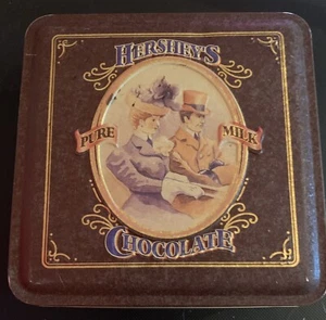 Hershey’s Pure Milk Chocolate Tin - 1995 Vintage Edition #4 - Picture 1 of 4