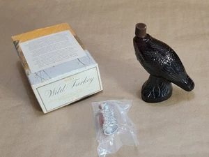 Avon Wild Turkey Wild Country After Shave Decanter 6 oz Glass Bottle Empty - Picture 1 of 9