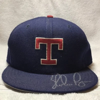 GORRA DE BÉISBOL FIRMADA AUTOGRAFIADA POR NOLAN RYAN TEXAS RANGERS Foto 1 de 4