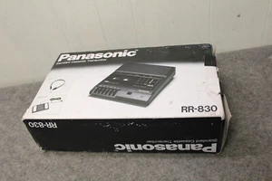 Transcriptor/grabador de casete de escritorio Panasonic RR-830 ¡Funciona perfectamente! - Imagen 1 de 6