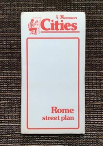 RARE VINTAGE Falk Plan Roma ROME Italian/English, Street List Places of Interest - Picture 1 of 10