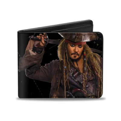 Pirates Of The Caribbean Jack Sparrow Wallet NWT - Image 1 of 2