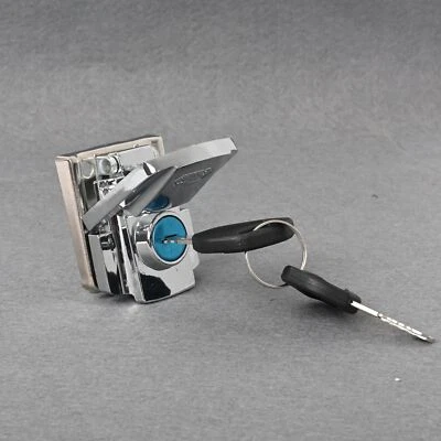 Cierre de bloqueo de recorrido para maletero de motocicleta para Harley Dyna Honda Yamaha Virago BMW Foto 1 de 4