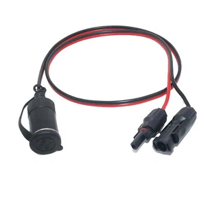 Solar Generator Panel RV Portable Power to Car Cigarette Lighter Female Cable - Picture 1 of 8