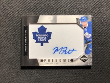 2011-12 PANINI LIMITED MATT FRATTIN ROOKIE PHENOMS AUTO PATCH #ed 16/299