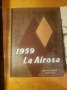 1959 AMARILLO HIGH SCHOOL YEARBOOK LA AIROSA ANNUAL AMARILLO TEXAS SANDIES - Picture 1 of 1