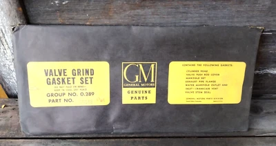 1956 Pontiac GM V8 Valve Grind Gasket Set 521988 NOS - Image 1 of 3