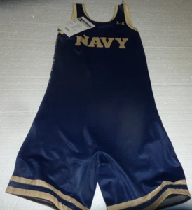 2020 UNDER ARMOUR Sample NAVAL ACADEMY - Navy NCAA Wrestling Singlet Women SMALL - Bild 1 von 5