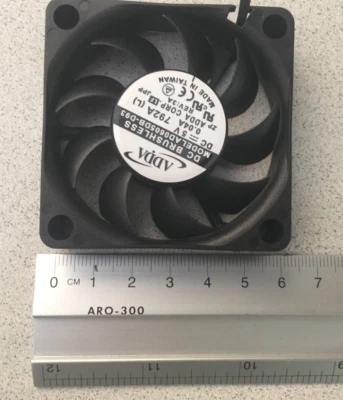 ADDA AD0605DB-D93 6CM 6015 60*60*15mm 0.04A 5V Dual Cooling Fan - Image 1 of 4