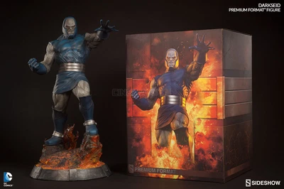 DC Jla Superman Comics Darkseid Formato Premium Figura Sideshow Estatua Raro Foto 1 de 4