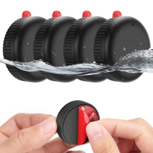 4 Pack Air Tags Waterproof Holder Airtag Case with 3M Adhesive Sticker Apple .. - Photo 1 sur 12