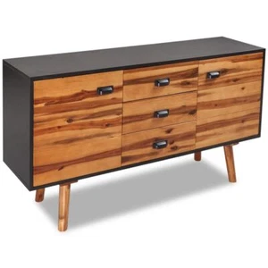 Buffet Sideboard Storage Stylish Cabinet Cupboard Hallway Kitchen Wood Furniture - Picture 1 of 4