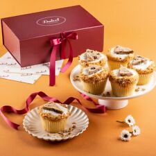 Dulcet Gift Baskets Cookie Crumb Dessert Cupcakes-6 Count.