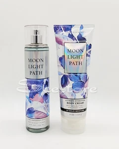 Bath & Body Works Moonlight Path Fragrance Mist & Body Cream Set of 2 New - Picture 1 of 1