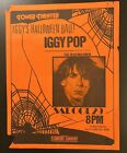 Affiche punk Iggy Pop Dead Milkmen flyer années 1980 Philly Tower Theater Stooges