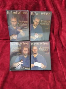 R. Paul Wilson Extreme Possibilities 4-Volume Magic DVD Bundle - Picture 1 of 2