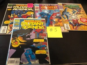 Marvel Comics 90er Spiderman The Mutants Agenda 0-3 Comic Konvolut - Bild 1 von 1