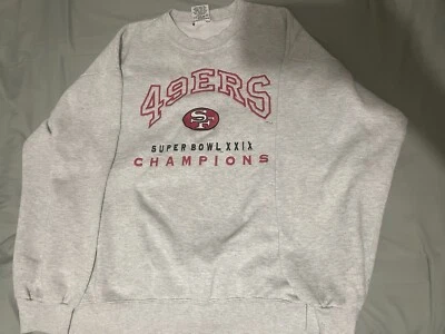 Vintage Nutmeg NFL San Francisco 49ers SuperBowl champs crew neck size L - Image 1 of 4