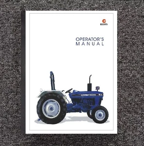 45 Tractor Operator's Maintenance Instruction Manual Fits FarmTrac 45 DT Tractor - Picture 1 of 20