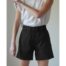 Everlane The Easy Short Pull On Organic Cotton Stretch Black Size 0