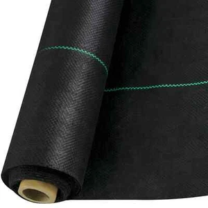3×300FT Weed Cover PE Woven Ground Cover Landscape Fabric 3.2-Ounce Weed Barrier - Picture 1 of 12