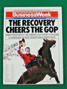 BusinessWeek International,SEPTEMBER/1984,THE RECOVERY CHEERS THE GOP. - Picture 1 of 2