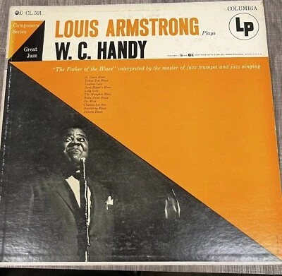 Louis Armstrong Plays W.C. Handy Vinyl Columbia 54’ Press - Image 1 of 3