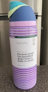 Owala 32 oz. FreeSip Stainless - Technicolor (exclusive) Limited Striped Dicks - Picture 1 of 6