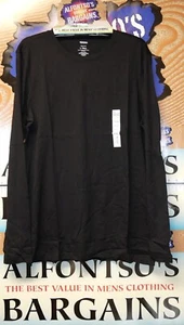 Sonoma Mens Supersoft Long Sleeve Sleep Tees B&T $14.99 TARIFF$ UP, $leep Down! - Picture 1 of 8