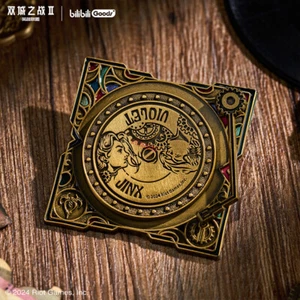 League of Legends Official Arcane Season 2 Rotating Record Souvenir Badge Metal - Bild 1 von 16