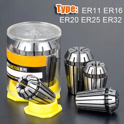 Spring Collet CNC Milling Lathe Chuck Or Clamp Nut ER11 ER16 ER20 ER25 ER32 All - Image 1 of 4