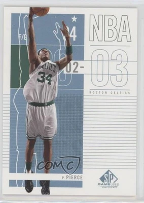 2002-03 SP Game Used Edition Blue Paul Pierce #5 HOF - Image 1 of 2