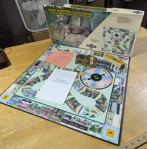 Juego de Mesa Deer Hunters Challenge 1997 Hecho en Ohio, EE. UU. Caja Completa Dañada - Imagen 1 de 24