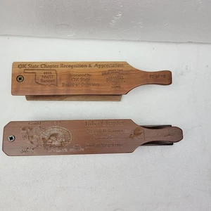 2 Limited Edition Turkey Box Calls 2013 7 of 12,  2015 5 Of 18 Oklahoma NWTF - Picture 1 of 12