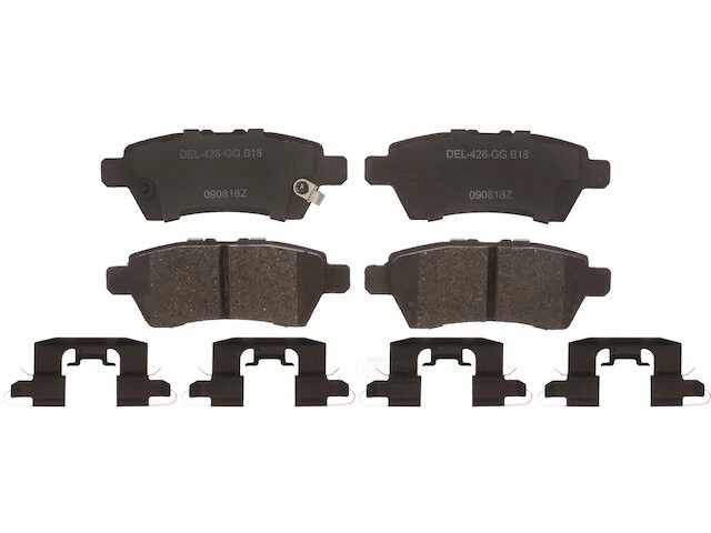 Rear Brake Pad Set For 2006-2007 Nissan Xterra WY758HJ Gold Ceramic -- New - Imagem 1 de 1