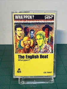 THE ENGLISH BEAT "Wha'ppen" OOP CASSETTE TAPE 1981 Clean Cassette And Case - Picture 1 of 10