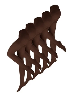 NUR DIE Damen Feinstrumpfhose 80 DEN 5er Pack ultra blickdicht weich bequem - Bild 1 von 2