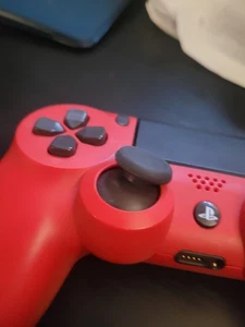 OEM Sony PlayStation 4 PS4 DualShock Wireless Controller Red - Left Stick Broken - Picture 1 of 6