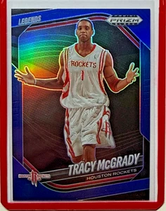 Baloncesto negro Panini Prizm 2024-25 #251 Tracy McGrady azul Prizm/199 - Imagen 1 de 2