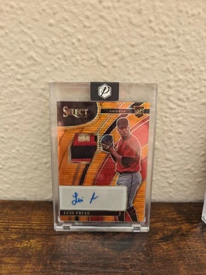 2022 Panini Select  RPA Luis Frias, And 2023 Select Swatches Auto Brandon Pfaadt - Image 1 of 2