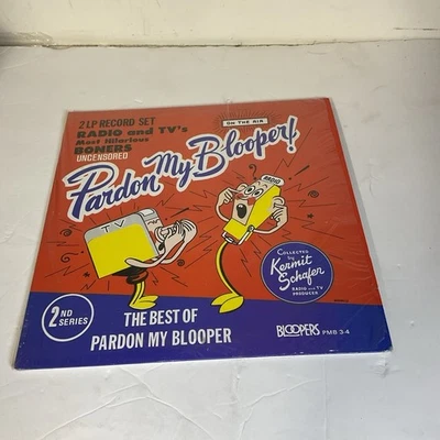 Bloopers Record LP 2nd Series Microgroove Vinyl 2 LP Set Hilarious Uncensored - Image 1 of 4