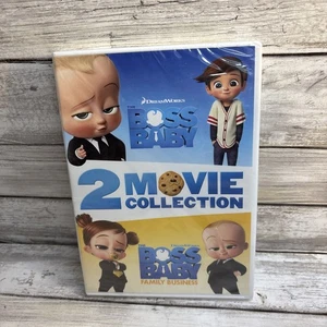 New! The Boss Baby 2-Movie Collection (DVD) Sealed Boss Baby + Family Business - Foto 1 di 4