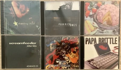 6 CD LOT INDIE POOR RICH ONES SCREAMFEEDER JALE PAPA BRITTLE MY SO-CALLED BAND Foto 1 de 4
