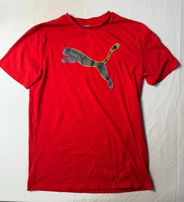 Puma used youth xl 18-20 Red Kids T-Shirt - Image 1 of 3